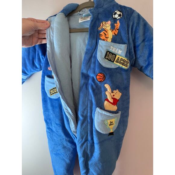 Disney Winnie the Pooh vintage baby bunting size 6-9 months - Picture 11 of 15